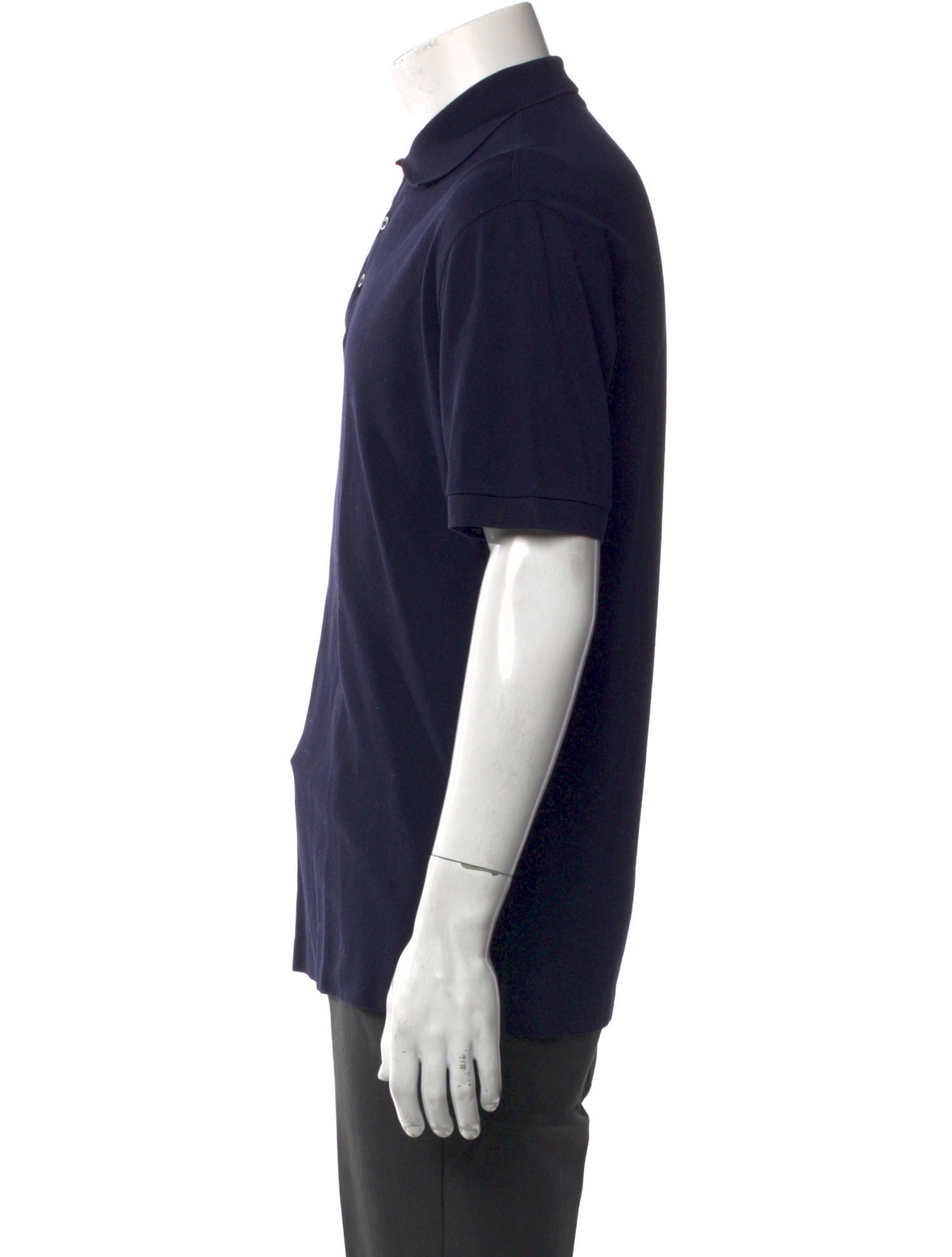 Ralph Lauren Purple Label Collar Short Sleeve Polo Shirt